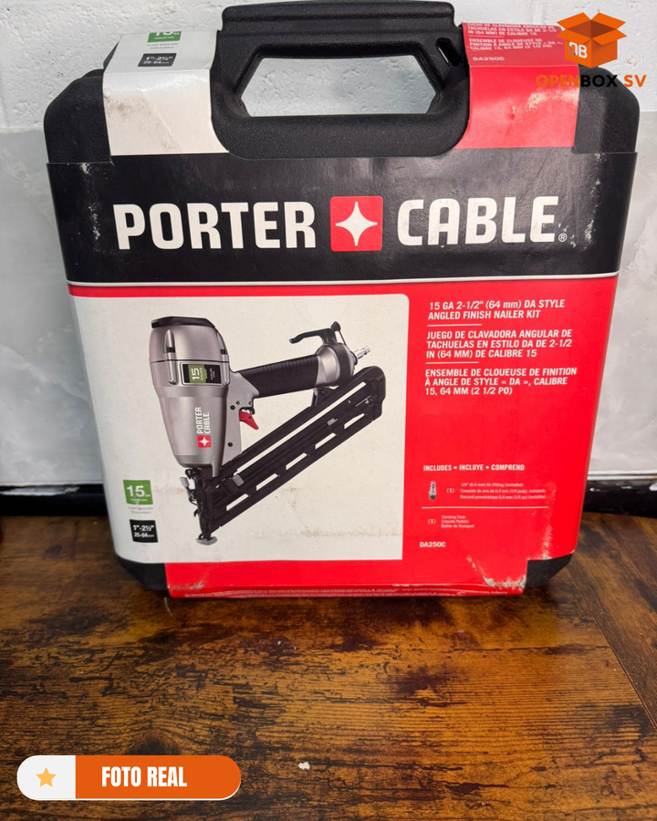 Clavadora neumática Porter Cable para carpintería y construcción
